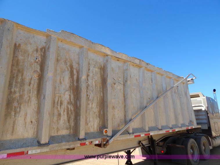 image for item I1102 2004 Benson/Mac A4090A50 aluminum dump trailer