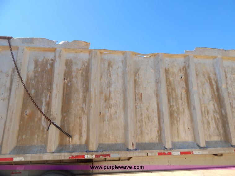 image for item I1102 2004 Benson/Mac A4090A50 aluminum dump trailer