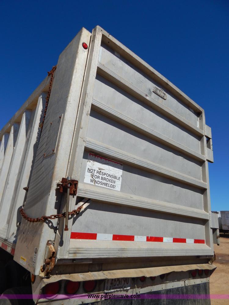 image for item I1102 2004 Benson/Mac A4090A50 aluminum dump trailer