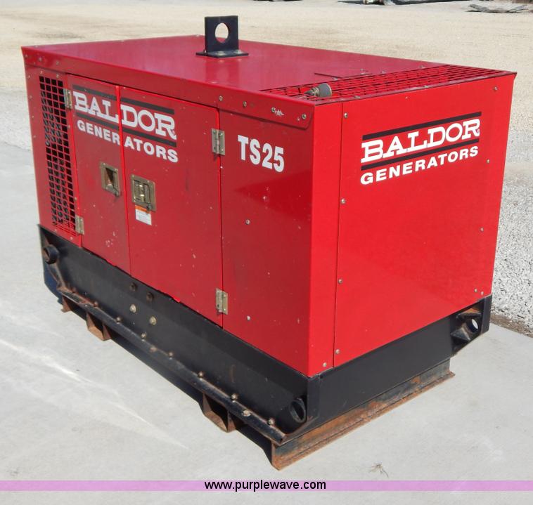 image for item I1107 Baldor TS255 diesel generator
