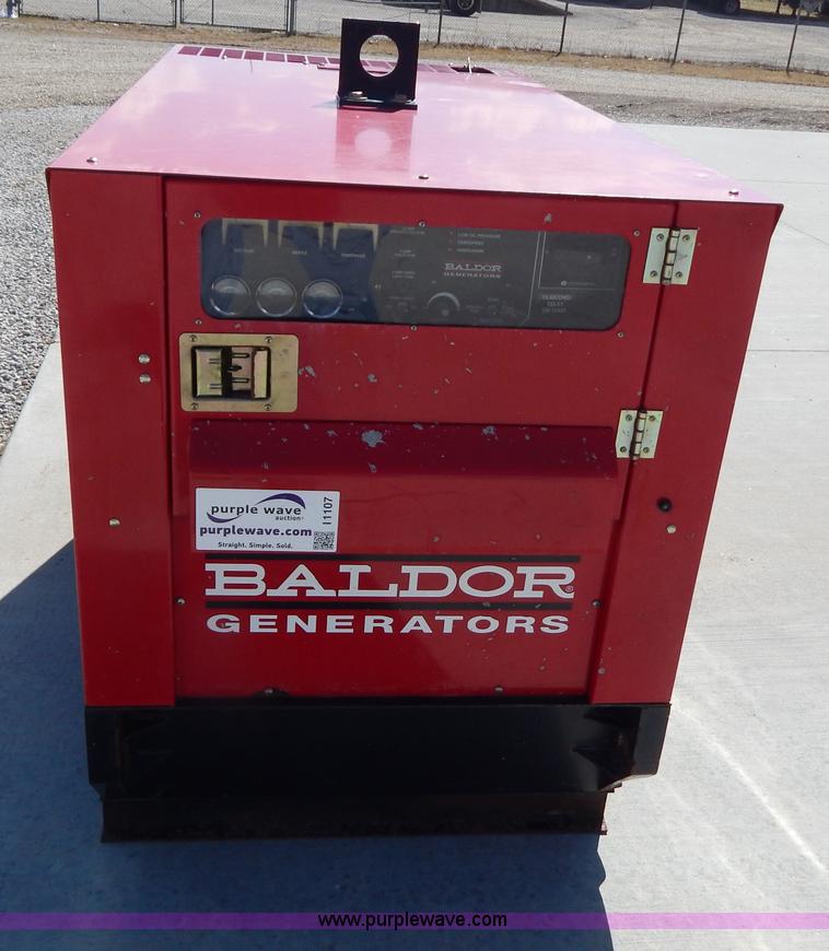 image for item I1107 Baldor TS255 diesel generator
