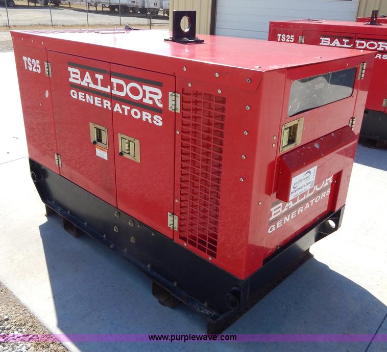 image for item I1107 Baldor TS255 diesel generator