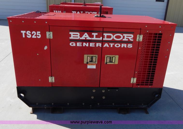 image for item I1107 Baldor TS255 diesel generator