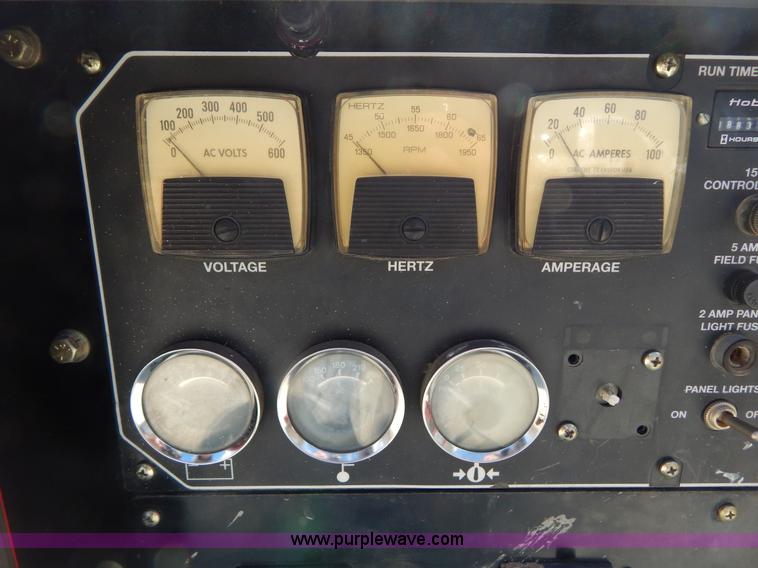 image for item I1107 Baldor TS255 diesel generator