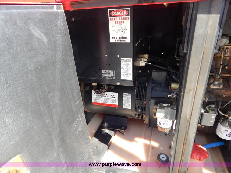 image for item I1107 Baldor TS255 diesel generator