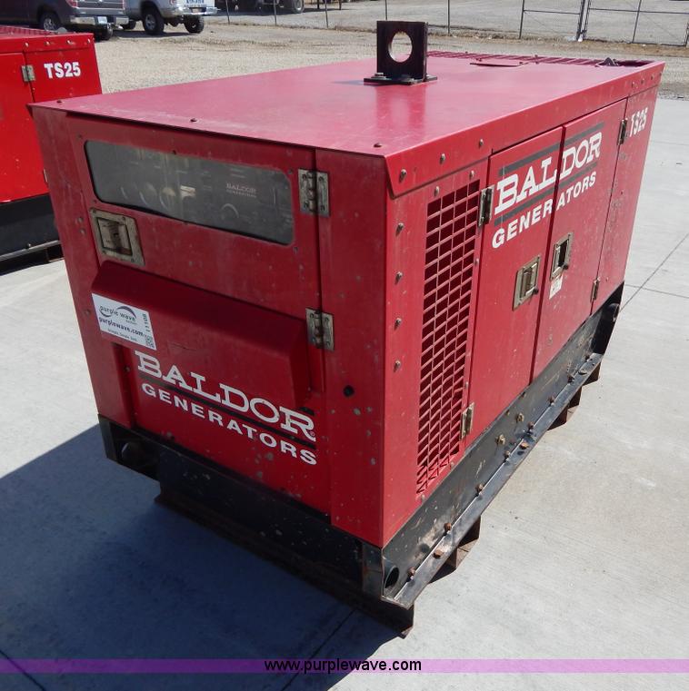 image for item I1108 Baldor TS255 diesel generator