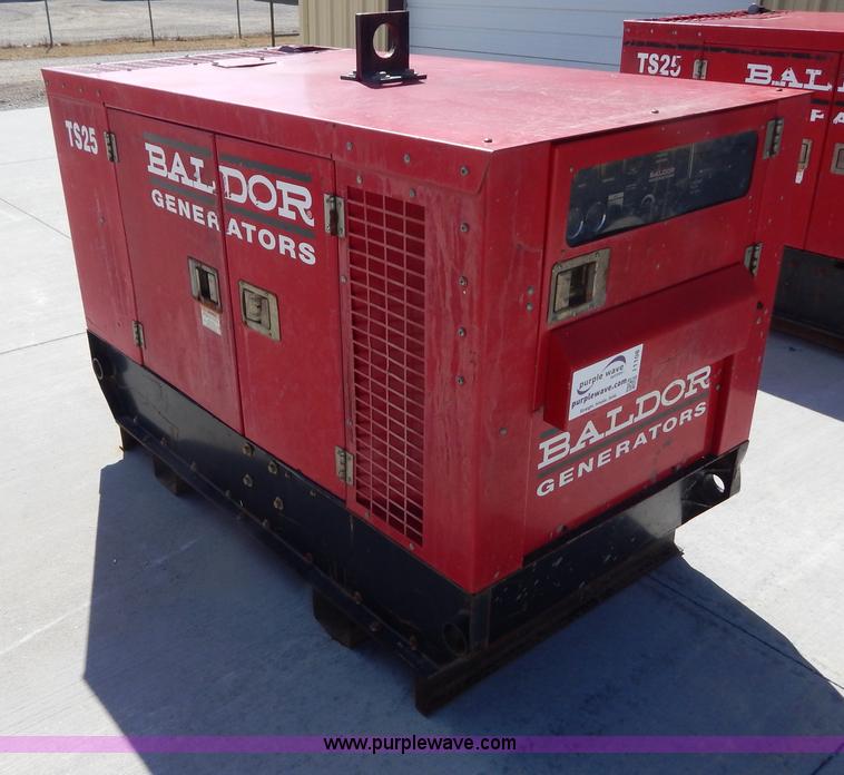 image for item I1108 Baldor TS255 diesel generator