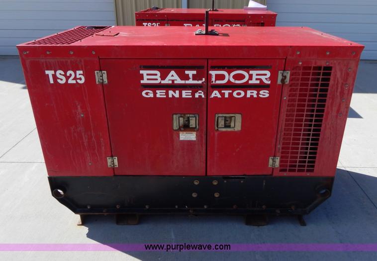 image for item I1108 Baldor TS255 diesel generator