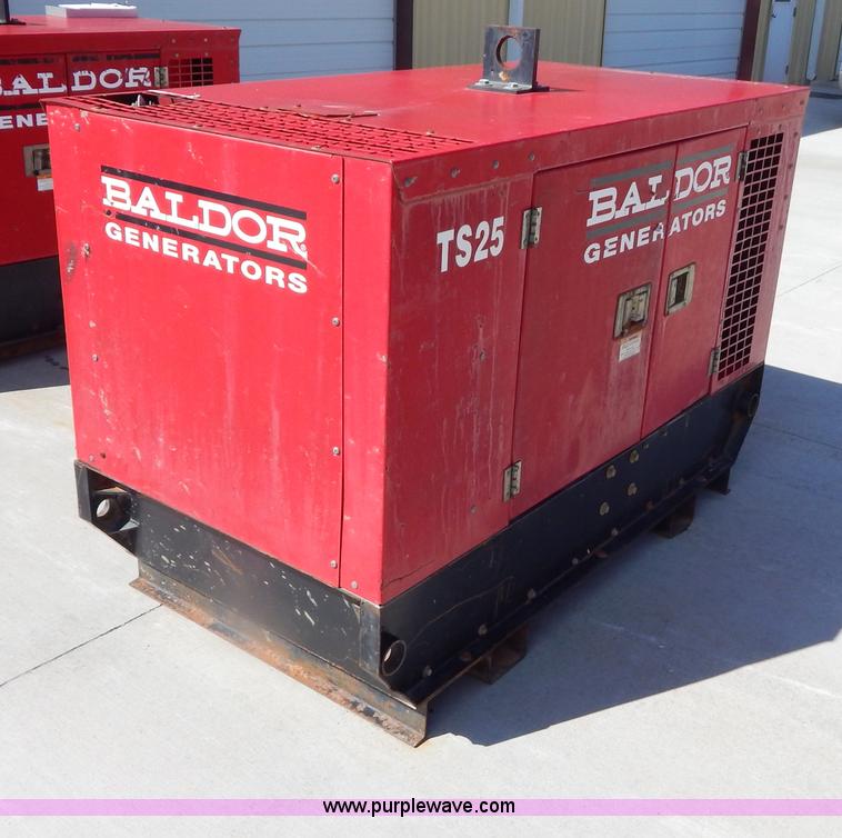 image for item I1108 Baldor TS255 diesel generator