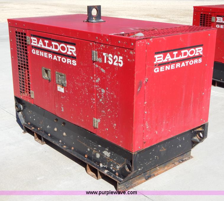 image for item I1108 Baldor TS255 diesel generator