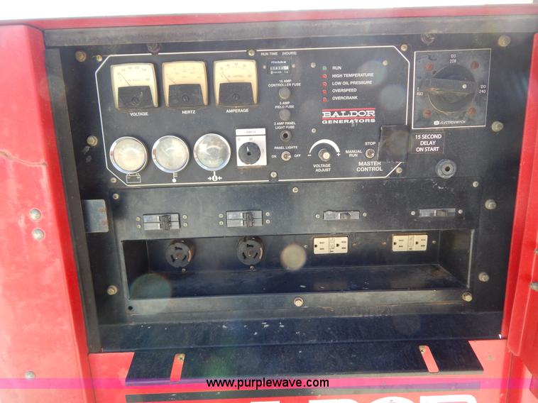 image for item I1108 Baldor TS255 diesel generator