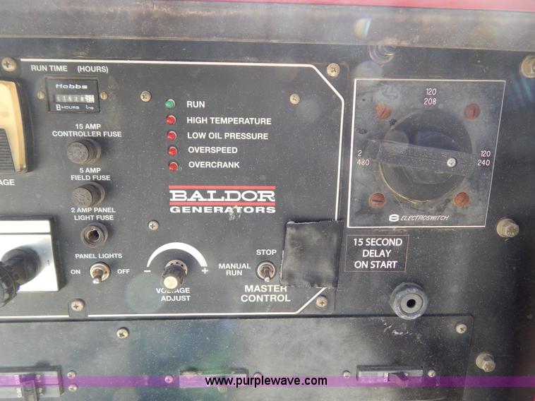 image for item I1108 Baldor TS255 diesel generator