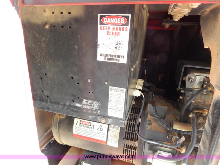 image for item I1108 Baldor TS255 diesel generator