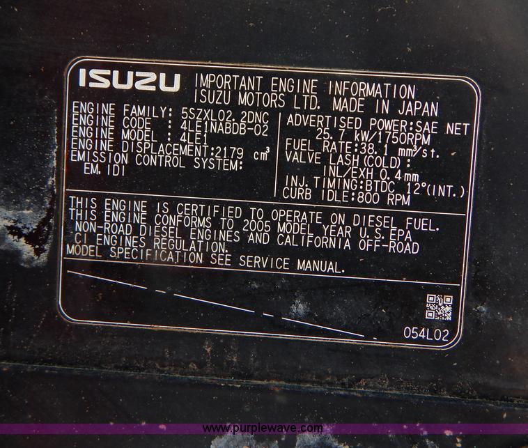 image for item I1108 Baldor TS255 diesel generator