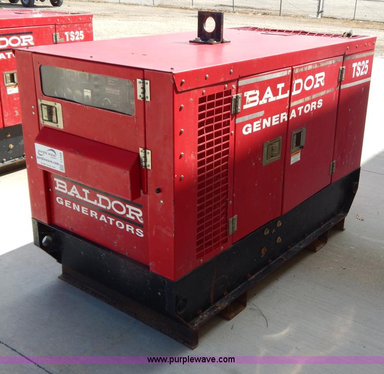 image for item I1109 Baldor TS255 diesel generator