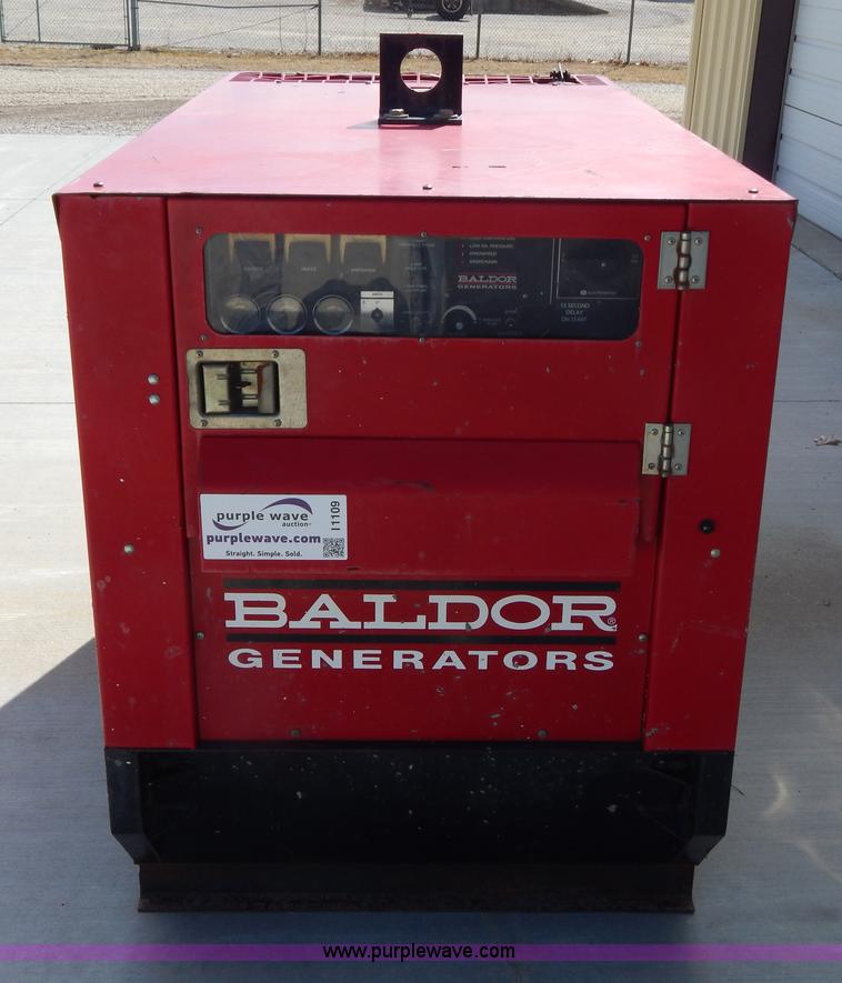 image for item I1109 Baldor TS255 diesel generator
