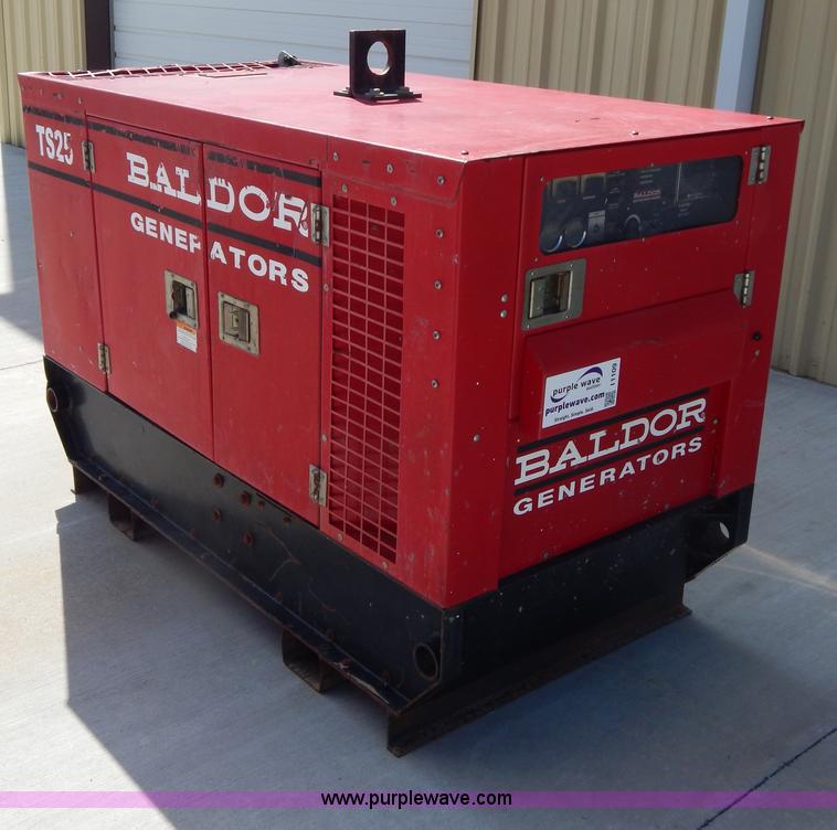 image for item I1109 Baldor TS255 diesel generator