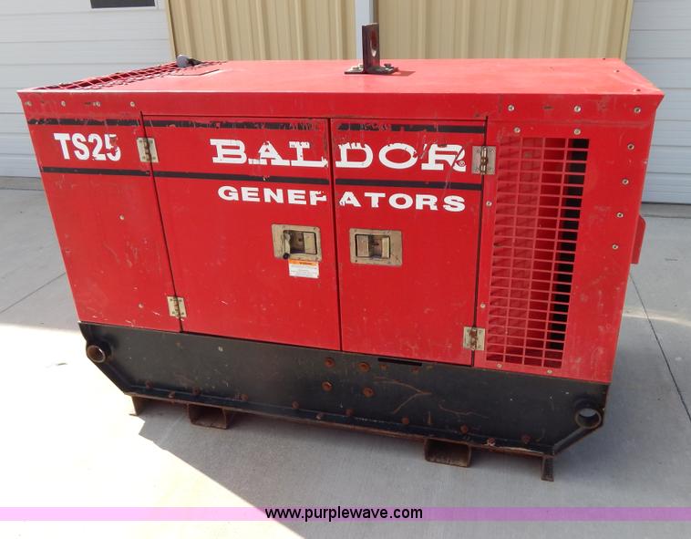 image for item I1109 Baldor TS255 diesel generator