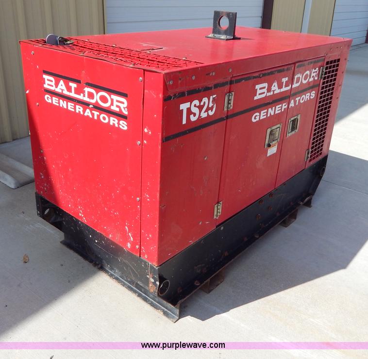 image for item I1109 Baldor TS255 diesel generator