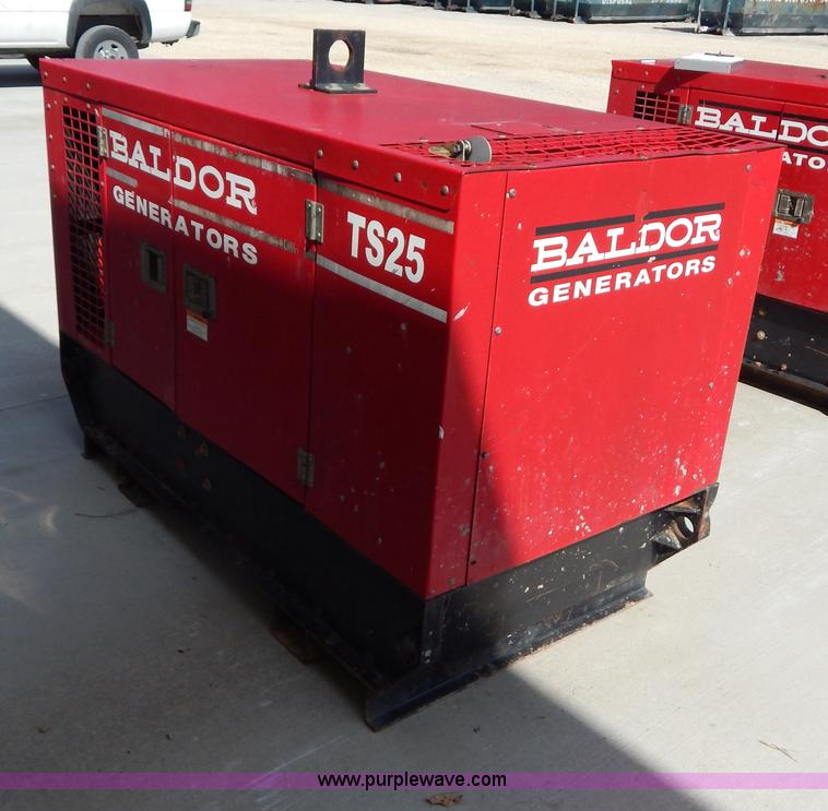 image for item I1109 Baldor TS255 diesel generator