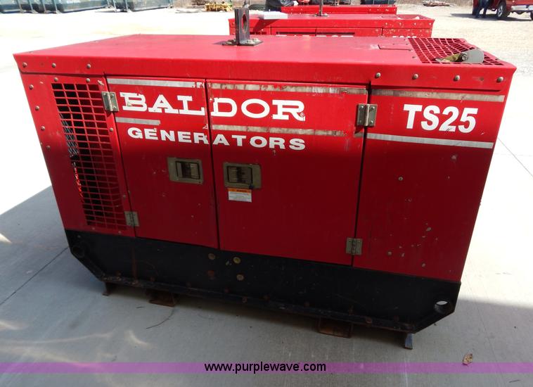 image for item I1109 Baldor TS255 diesel generator