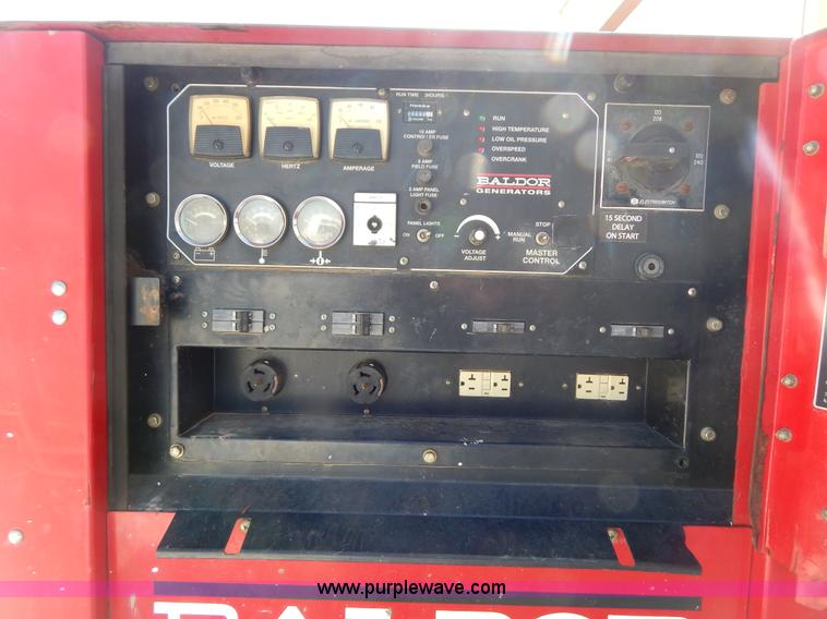 image for item I1109 Baldor TS255 diesel generator