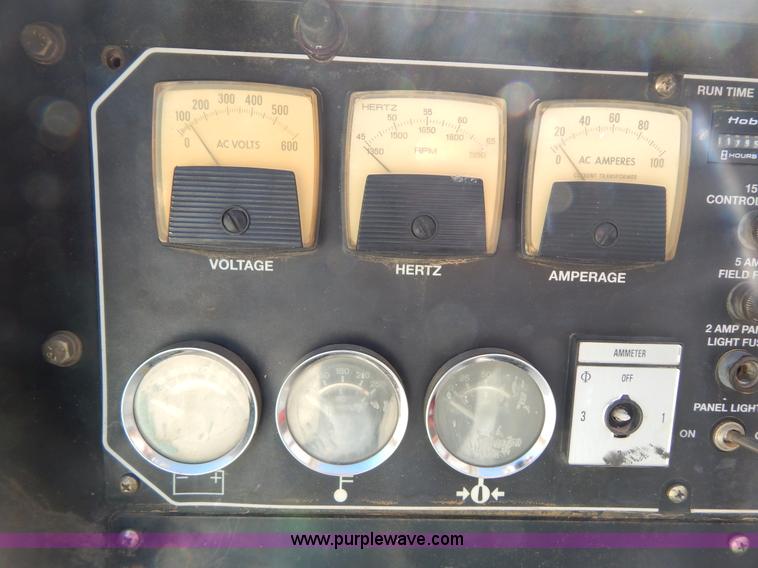 image for item I1109 Baldor TS255 diesel generator