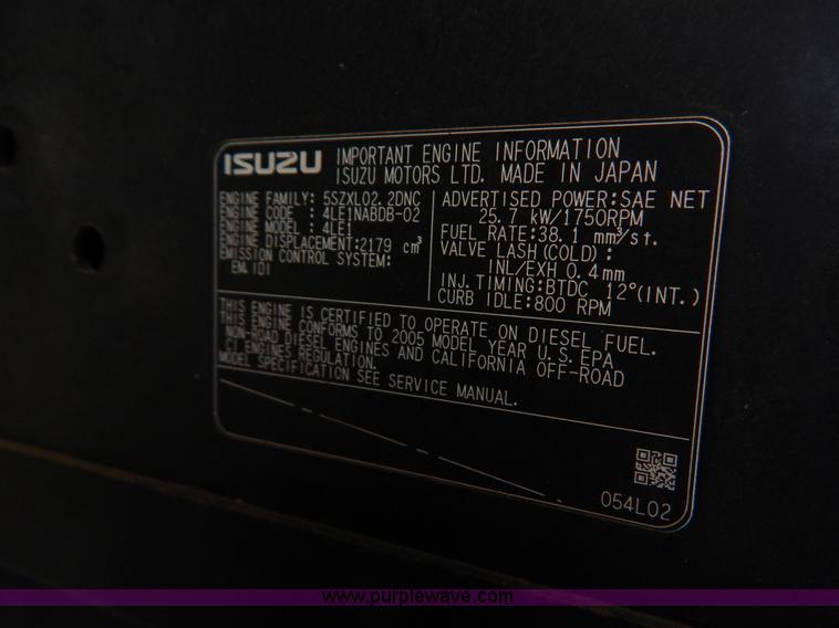 image for item I1109 Baldor TS255 diesel generator