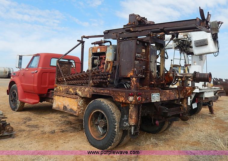 image for item I3745 1970 Chevrolet C60 core drilling rig
