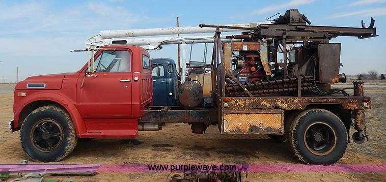 image for item I3745 1970 Chevrolet C60 core drilling rig