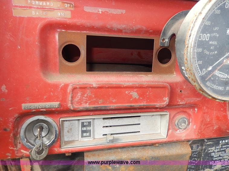 image for item I3745 1970 Chevrolet C60 core drilling rig