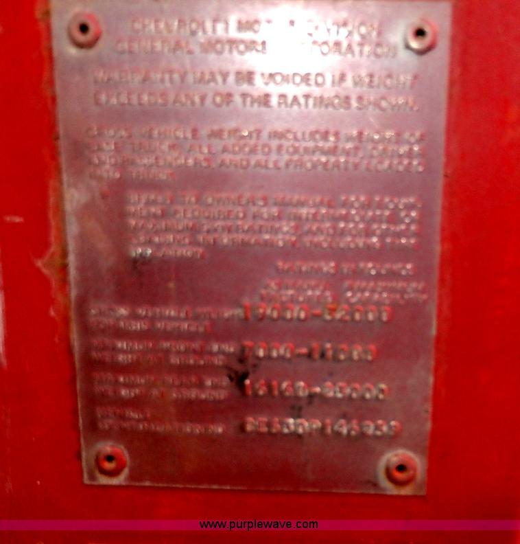 image for item I3745 1970 Chevrolet C60 core drilling rig