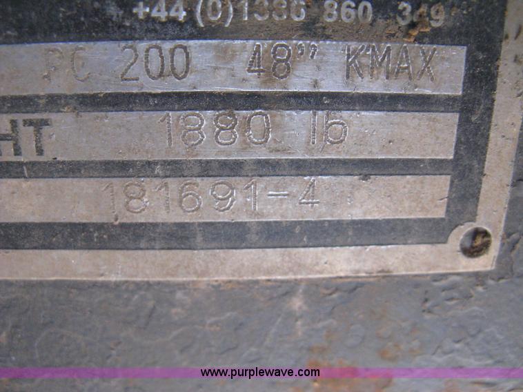 image for item I5571 Strickland excavator bucket