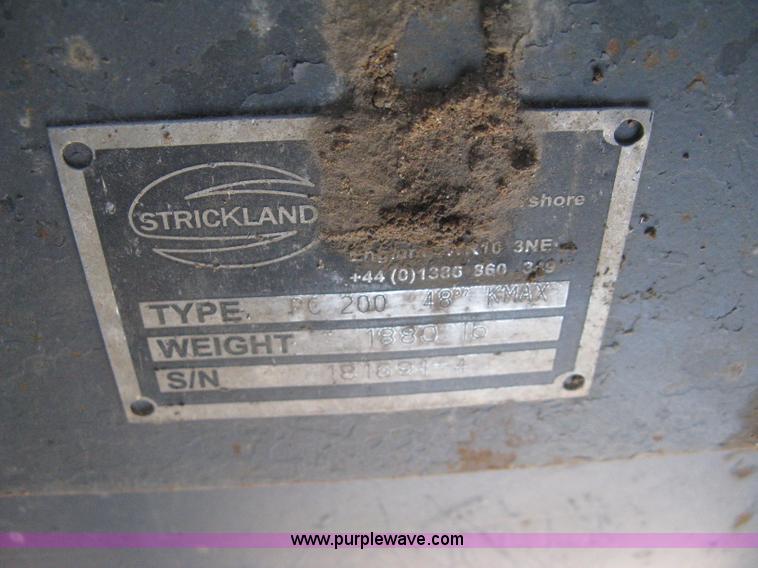 image for item I5571 Strickland excavator bucket