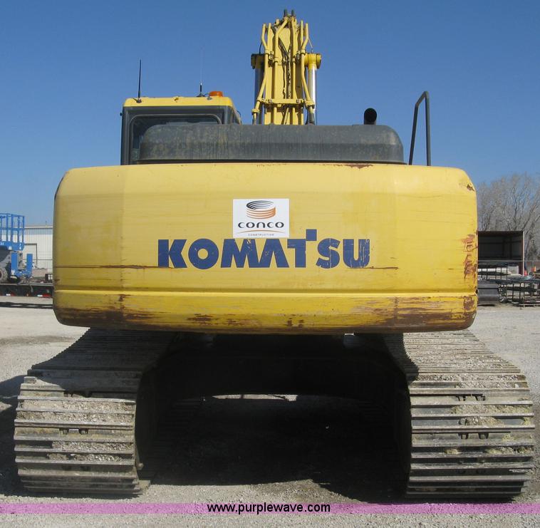 image for item I5572 2002 Komatsu PC270LC-7 excavator