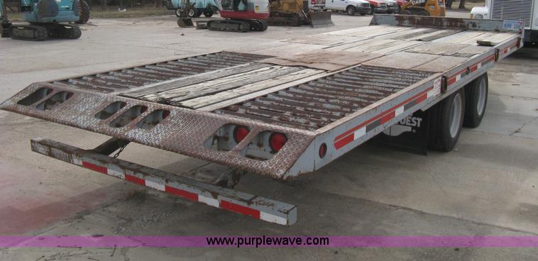 image for item I5577 2001 Interstate 40TDL tilt deck trailer
