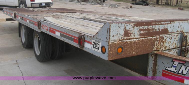 image for item I5577 2001 Interstate 40TDL tilt deck trailer