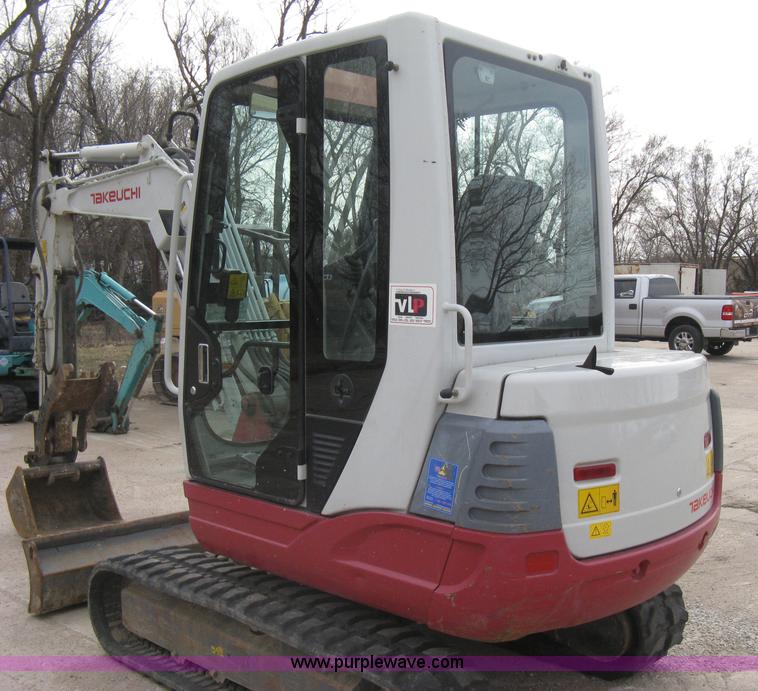 image for item I5580 2008 Takeuchi TB235 excavator