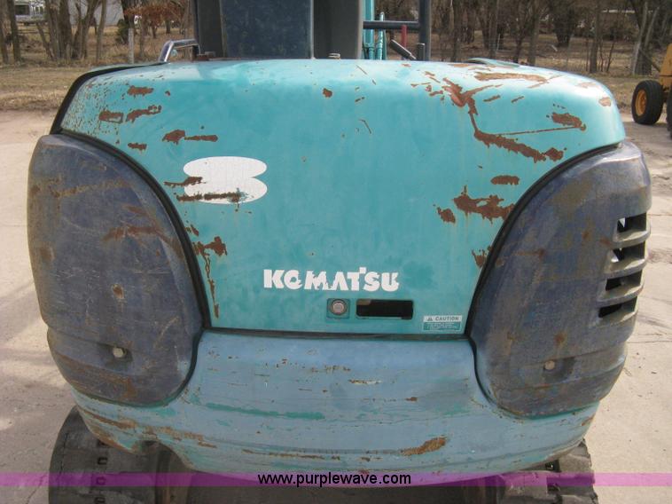 image for item I5581 1999 Komatsu PC27R-8 Advance excavator