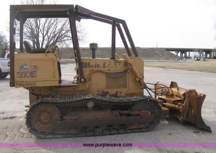 image for item I5582 1993 Case 550E long track dozer