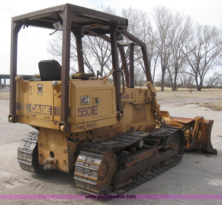 image for item I5582 1993 Case 550E long track dozer