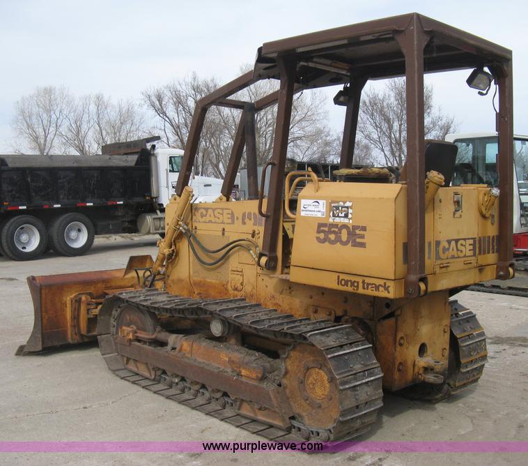image for item I5582 1993 Case 550E long track dozer