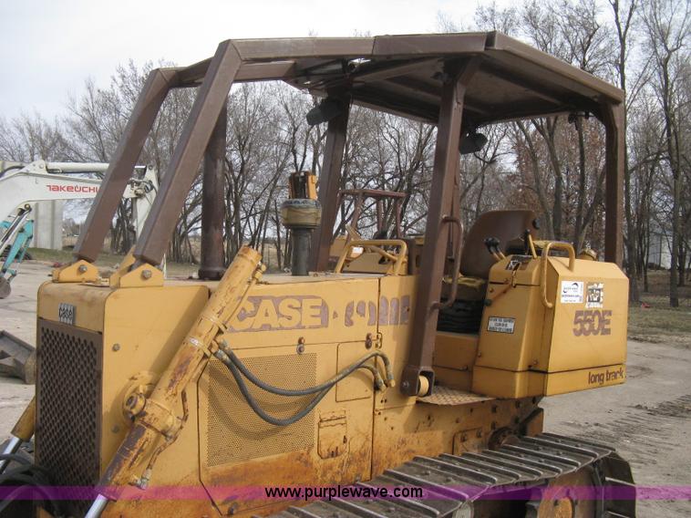 image for item I5582 1993 Case 550E long track dozer