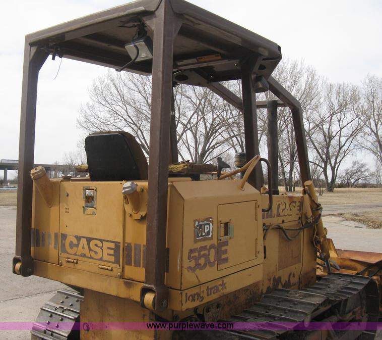 image for item I5582 1993 Case 550E long track dozer