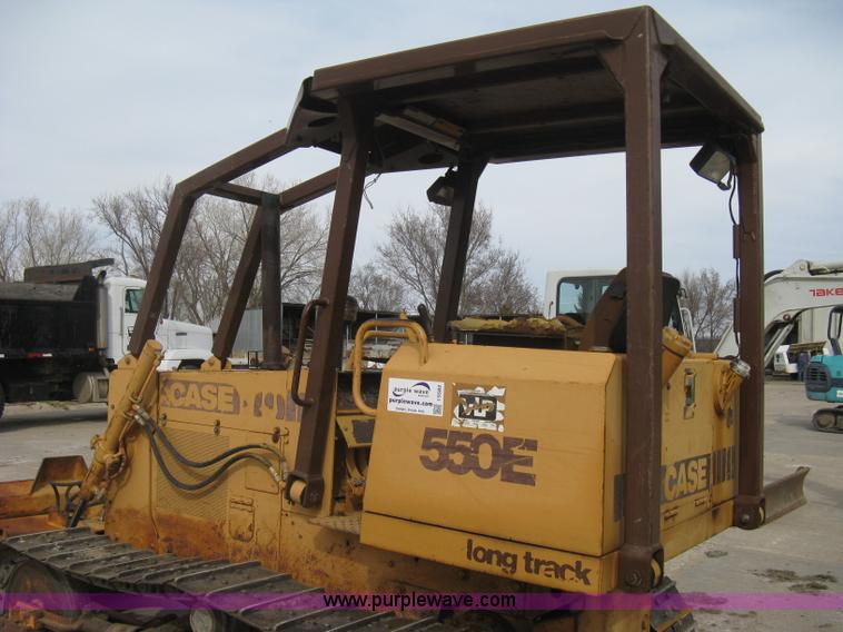 image for item I5582 1993 Case 550E long track dozer