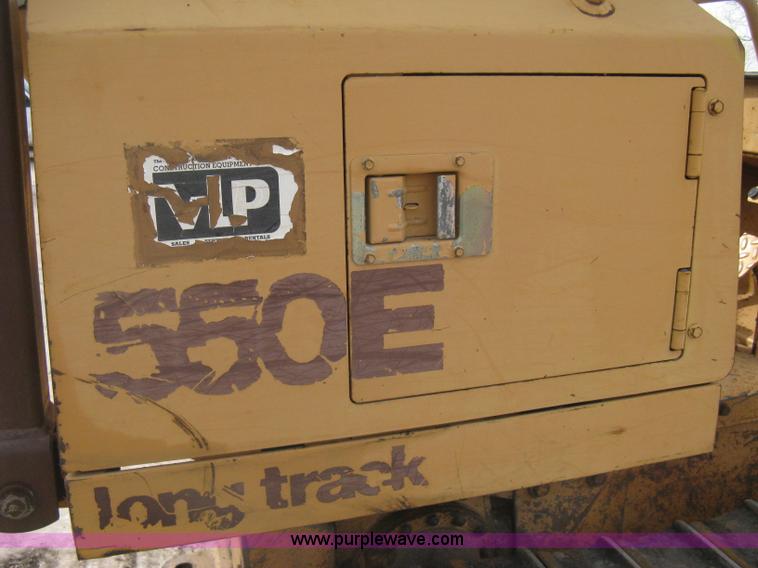image for item I5582 1993 Case 550E long track dozer