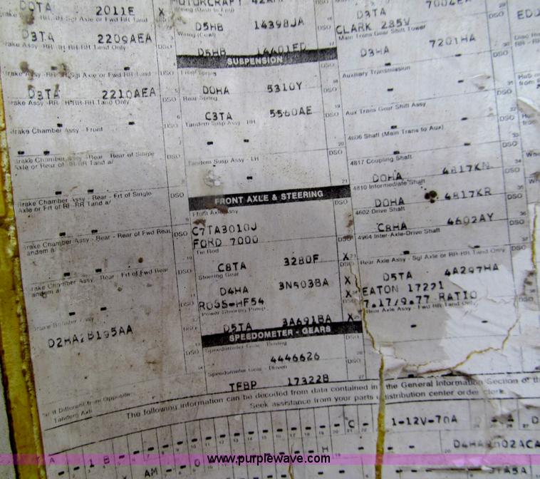 image for item I7155 1975 Ford N700 oil distribution truck