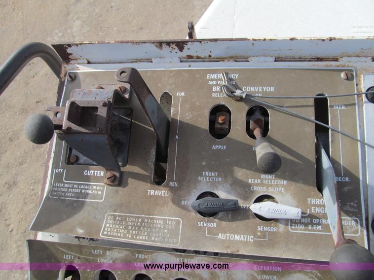 image for item I7156 1982 Roto-Mill PR-450 cold planer