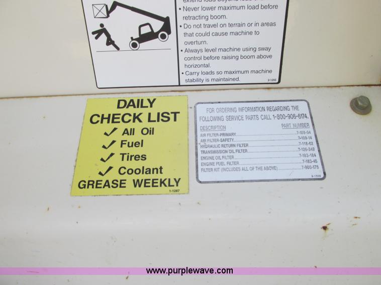 image for item Z9200 2005 Terex TH636 telehandler