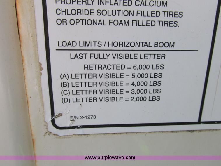 image for item Z9200 2005 Terex TH636 telehandler